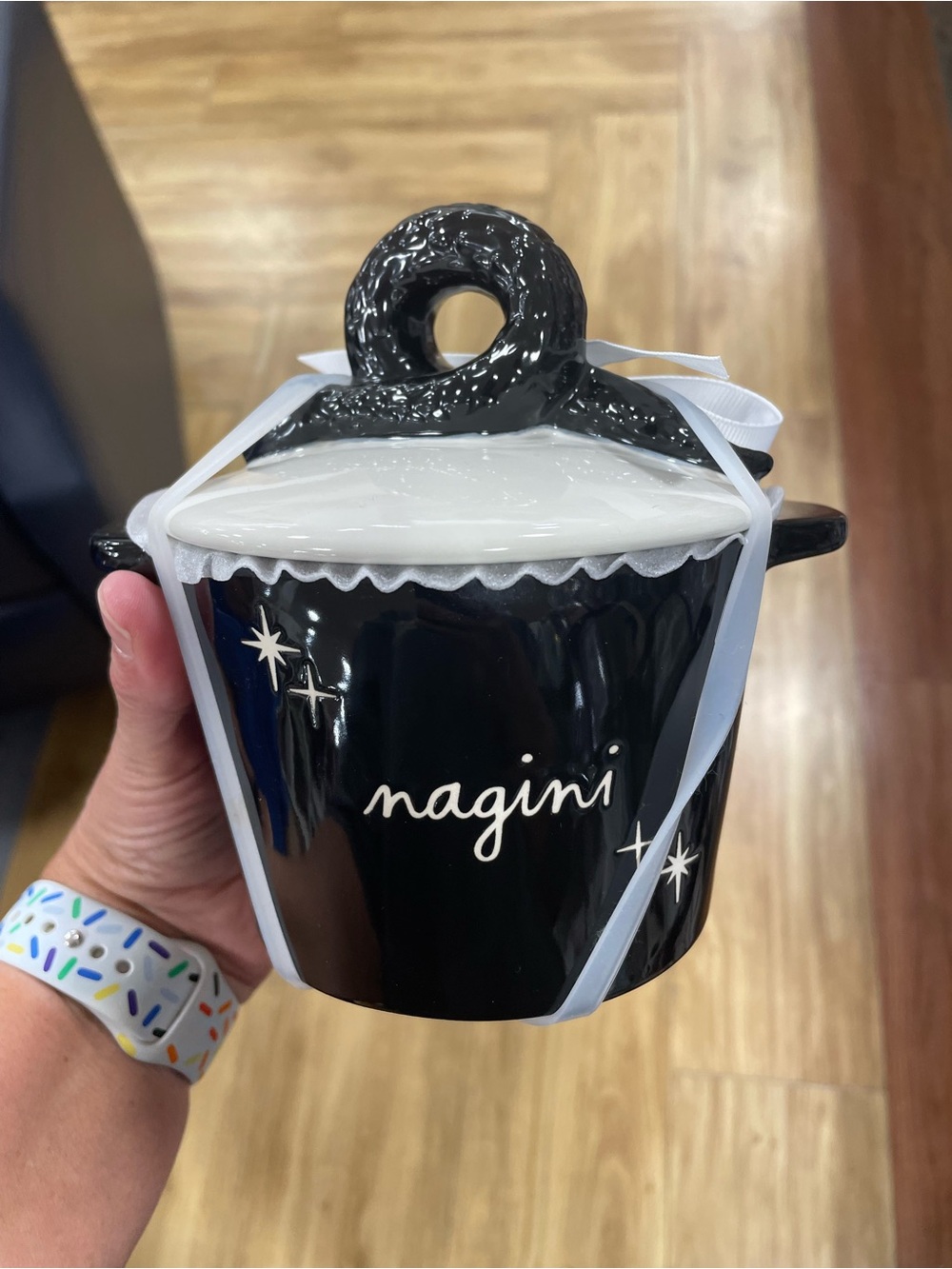 NEW Rae Dunn x Harry Potter Nagini Canister with Lid